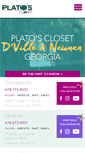 Mobile Screenshot of platosclosetnewnan.com